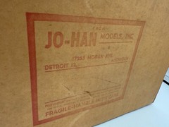 7 NOS Johan 1968 AMC Javelin SST Dealer Promo Cars w/ Original Boxes & CASE BOX