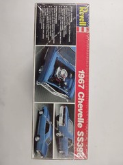 Vintage 1989 Revell 1967 Chevrolet Chevelle SS396 1:25 Car Model Kit New Sealed