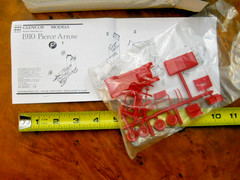 GLENCOE #3609 1910 PIERCE ARROW & 1909 STANLEY STEAMER, SUITABLE FOR O GAUGE