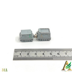 1/144 Scale Bv 206 Tracked All-Terrain Vehicle Resin Model Kit Unpainted