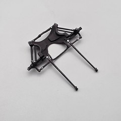 Revell 1/24 69 Dodge Super Bee Parts Kitbash Front Suspension Started Painted