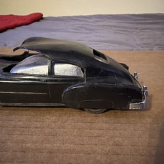 Vintage 1950s Chevrolet Promo Car bank in Dusk Gray in 1/25 Parts Only