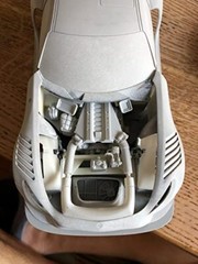 Hobby Design Hd03-0548 1/24 Mercedes Amg Gt3 Door Engine Detail Kit Resin Etched