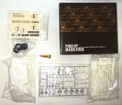 UNION FORD GT MARK Ⅳ THE MEMORIAL COLLECTIONS MODEL KIT 1/25 from Japan Rare New
