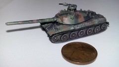 Takara 1/144 World Tank Museum 9. French AMX-30 Standard Model. In camo. (#158)