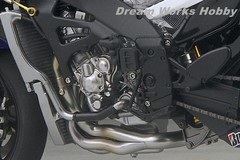 AwardWinner Built Tamiya 1:12 Yamaha Team Yzr-M1 ’09 Rossi Clear Full View+Fork