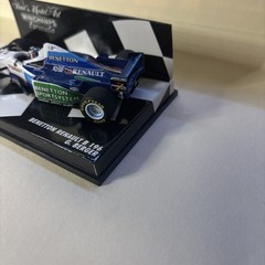 MINICHAMPS Benetton Renault B196, J. ALESI, No3, 1/43