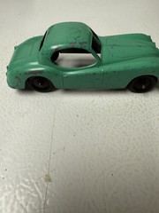 1960’s Jaguar XK 140 Green- VINTAGE Tootsie Toy