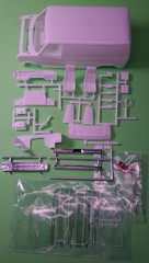 Body 77 1977 Ford Van Econoline E150 1/25 AMT Hood Glass Grill Bumpers Interior