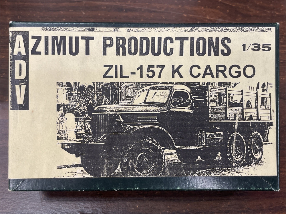 ZIL-157 K Cargo Update Set – 1/35 Scale ADV/Azimut Resin/P.e. Detail Set