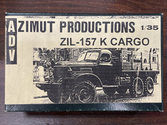 ZIL-157 K Cargo Update Set – 1/35 Scale ADV/Azimut Resin/P.e. Detail Set