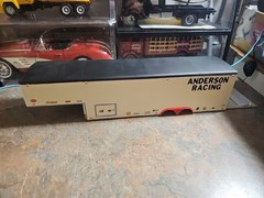 VINTAGE SURVIVOR MPC.REVELL.AMT. BUILT MODEL RACING TRAILER CUSTOM MADE