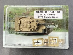 Takara 1:144 US Army M1A2 Abrams NTC Camo MBT World Tank Museum TK-T06100 NEW