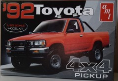 AMT 1992 TOYOTA 4X4 PICKUP #1425/12 ⭐PARTS⭐ LIGHTBAR BOTTOM+LIFEGUARD FLOAT 1:20