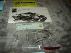 AMT #6146 Model kit Chevy Beretta GTZ 1/25 scale Box Open 1990 Kit Mint in Box