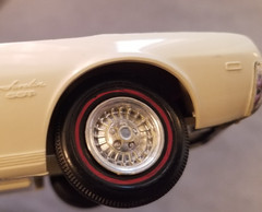 1968 AMC JAVELIN SST Dealer Promo Cream & Green Redlines 1/25 Jo-Han