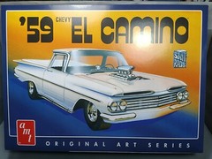🌟 Chrome Grill 1959 Chevy El Camino 1:25 Scale 1000s Model Car Parts 4 Sale.