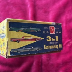 AMT 3 in 1 customizing Kit #139 BOX ONLY 1959 Mercury Hardtop