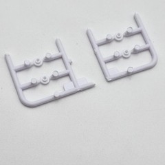 Revell 1/25 85 Oldsmobile 442/FE3-X 85-4446 Parts Wheel Hub Inserts