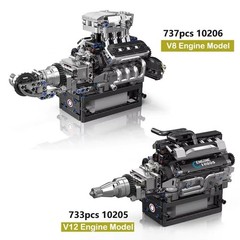 RR V12 Engine Kits That Runs, Build Your Own Combustion Engine, Model V8 Engine
