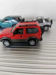 Lot of 3 Hongwell 1/72 Toyota Raf 4, Toyota Land Cruise, Land Rover