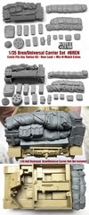 1/35 Scale Tamiya CW Bren/Universal Carrier Stowage Value Gear – Resin