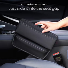 Car Seat Gap Filler Organizer-Storage for Phone, Keys, Wallets and Gadgets-Unive