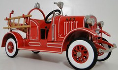 Fire Engine Truck Ford Built 1 Metal Model Vintage 1930 T 24 Pickup Car 16 A 25