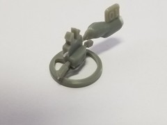 STEERING WHEEL #10 for Delorean Time Machine Polar Lights 1:25 Model Kit BTTF