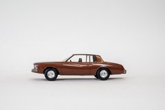 1978 Chevrolet Monte Carlo Promo Model Car Dark Camel w/ Original Box Dealer Pro