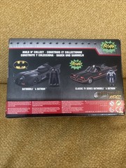 NIB Jada Hollywood Rides Build N Collect CLASSIC BATMOBILE & BATMAN Die Cast Kit