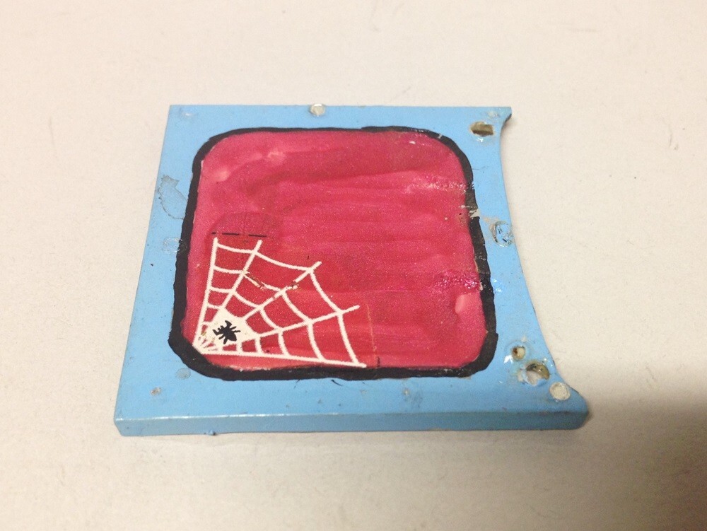Vintage Junkyard Parts- 1:24 Scale Monogram Black Widow Pickup Bed Cover- c.1960