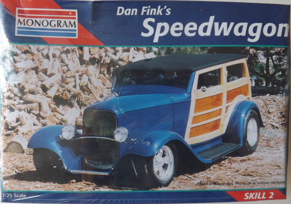 1/25 Monogram Dan Fink’s Ford Speedwagon #85-7606 OOP/HTF/RARE