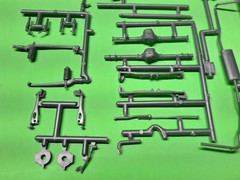 77 1977 E150 Ford Van Cruising 1/25 Frame Chassis Axle Rear End Econoline Model