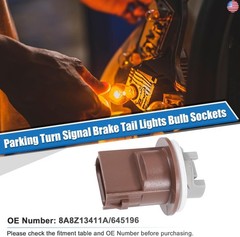 uxcell 2pcs No.8A8Z13411A/645196 Parking Turn Signal Brake Tail Lights Bulb