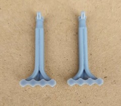 RESIN 3D PRINTED 1/25 MUD, PULLING, DEMO DERBY VERTICAL HEADERS W/ FLAPPERS TALL