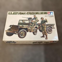 Tamiya 1/35 Willys MB Jeep 1/4 Ton 4×4 Truck US WWII Japan Rare Unbuilt Kit