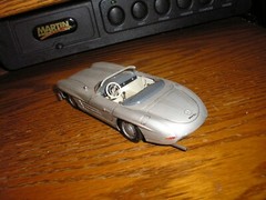 Nice 1/43 ? 5 1/4″ Vintage Detailed 1950’s Mercedes Benz Roadster 4 parts
