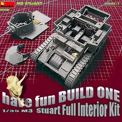 MINI ART 35401 1/35 M3 STUART LIGHT TANK (INITIAL PRODUCTION) INTERIOR KIT