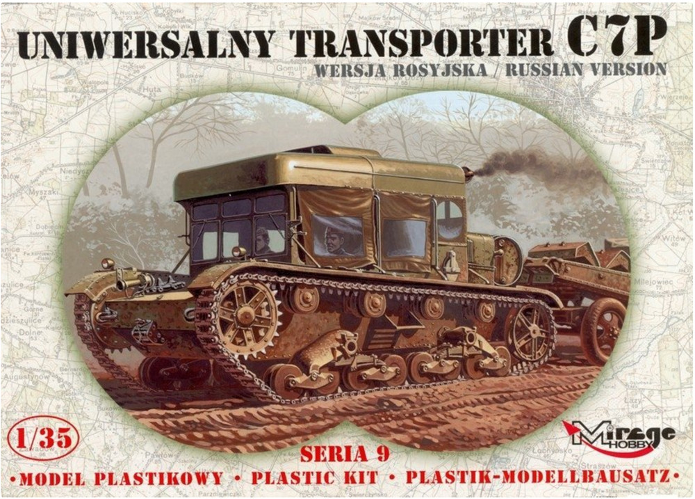 MIRAGE 35903 1:35 Universal Tractor C7P (Russian Version)