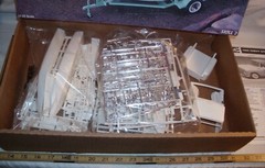 REVELL 65 CHEVY STEPSIDE PICKUP TRUCK & HEMI-HYDRO BOAT SET MODEL KIT BOXED 1:25