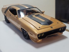 Killer Adult Built up Monogram 1971 Plymouth GTX Viper V10 model car 1/24