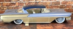 Resin 22 In. “Custom ‘63 Impala” Wheels, W/ One Inch Whitewalls,1/24 1/25 Scale