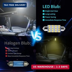Zakolak 42 Pieces Interior Car Lights, Super Bright White Dome Map Tail Cab Ligh