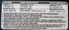 REVELL 1/25 PETERBILT 359 CONVENTIONAL TRUCK MODEL KIT 302 PARTS NEW 85-2627 F/S