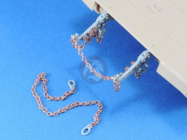 Legend 1/35 Israeli IDF AFV Towing Horn & Recovery Chain w/Shackles Set LF1340