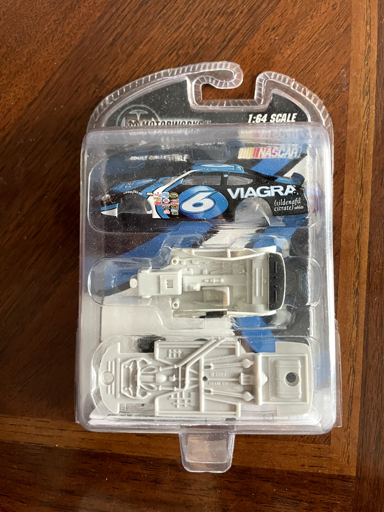 MotorWorks #6 Viagra Racing 1:64 Diecast Model Kit NIB Collectors Edition 2005