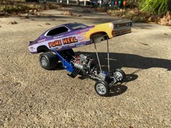 1/16 PURE HELL 1970 DUSTER FUNNY CAR DECAL/REVELL/ATLANTIS/MPC/POLAR LIGHTS/AMT