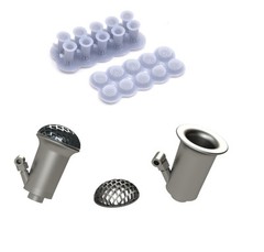 Falcon 1/20 Tyrrell 6 Wheeler – Air Funnels for Tamiya 20053, 20058