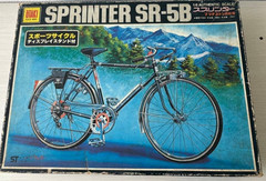Otaki Model Sprinter SR-5B Bicycle 1/6 Scale Plastic Model Adult Collectible
